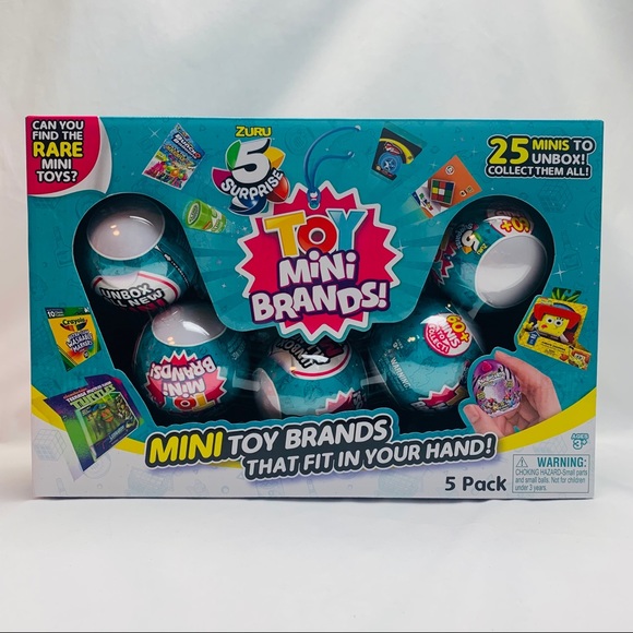 Zuru Toys New Zuru 5 Surprise Mini Toy Brand 5 Pack Poshmark